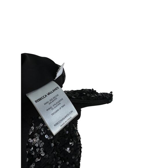 Rebecca Vallance Diana sequined mesh-trimmed gown US 6 - Picture 11 of 14